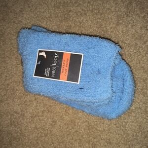 West Loop Blue Casual Socks for Cozy Comfort